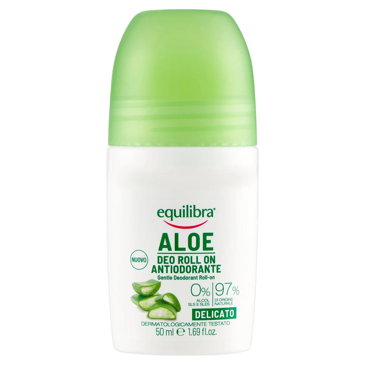 Equilibra Aloe Deo Roll-On 50Ml Contro il Sudore