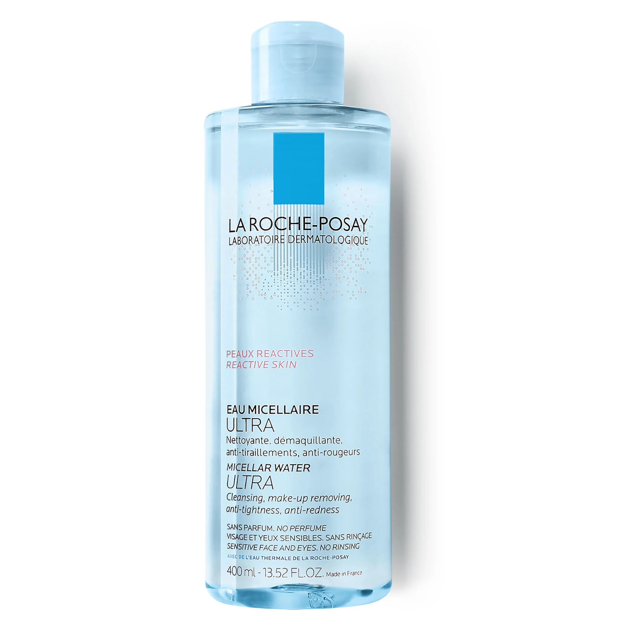 La Roche Posay Toleriane Acqua Micellare Pelle Reattiva 400 Ml Detergente e struccante