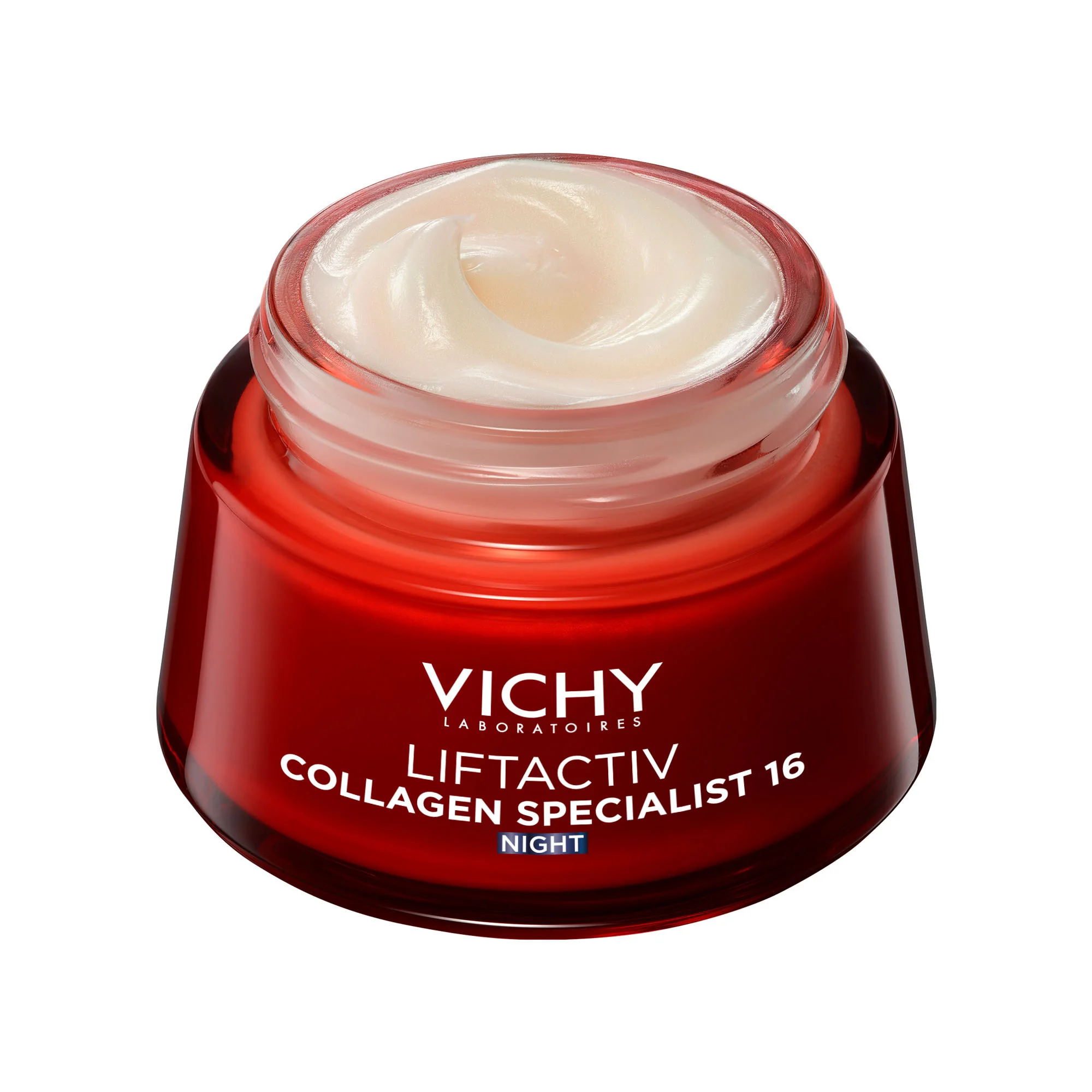 Vichy Liftactiv Collagen Specialist Crema Notte 50 Ml Anti-età con Peptidi Pro-Collagene