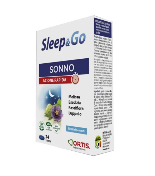 Sleep & Go 24 Compresse Integratore per il riposo notturno
