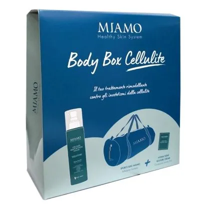 Miamo Body Renew Body Box Anticellulite 200 ml + Borsa Sportiva in OMAGGIO Crema Anti-Cellulite Rimodellante
