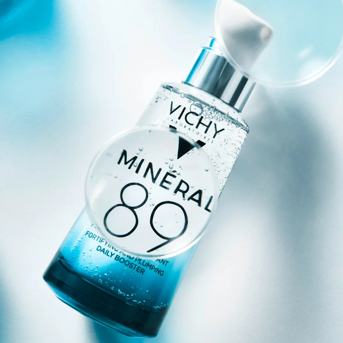 Vichy Minéral 89, 50 Ml Booster quotidiano fortificante e rimpolpante con acido ialuronico