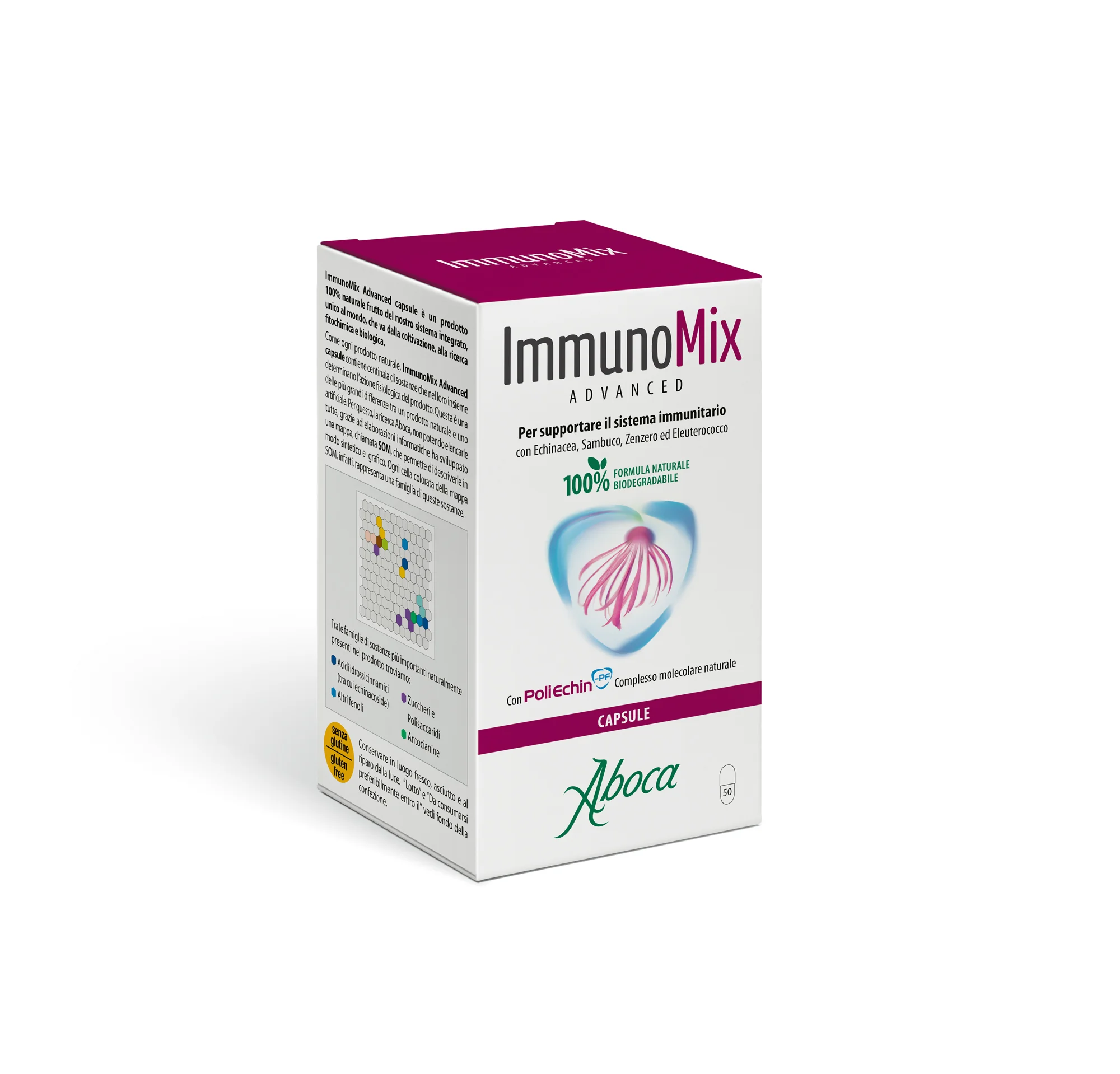 Aboca Immunomix Advanced 50 Capsule Supporta il sistema immunitario