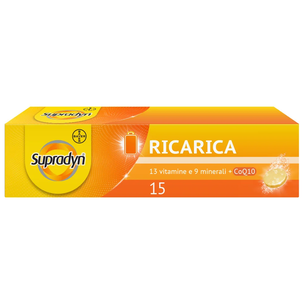 Supradyn Ricarica Integratore 15 Compresse Multivitaminico e Minerali
