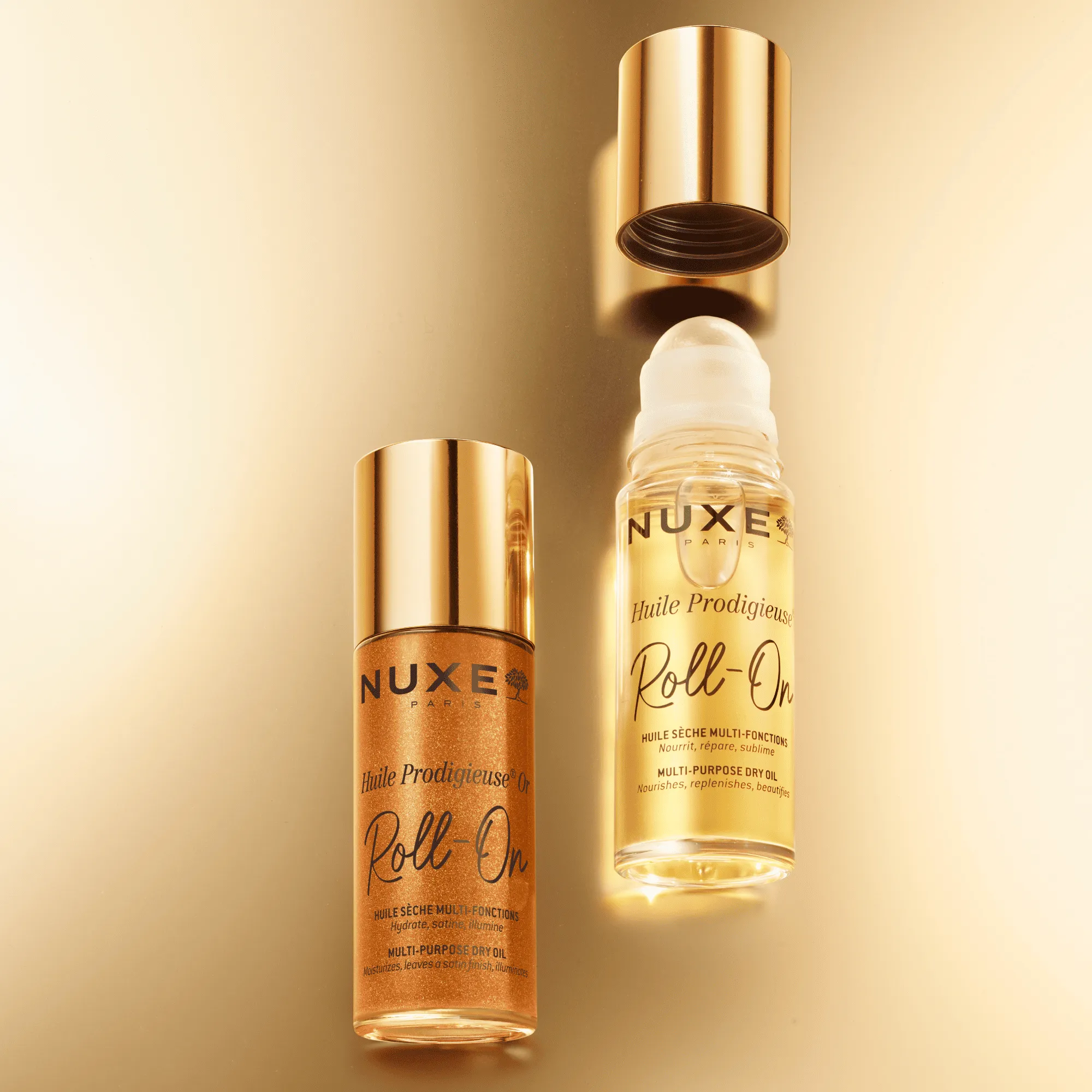 Nuxe Huile Prodigieuse Or Roll-On 60 ml Nutriente multiuso iridescente