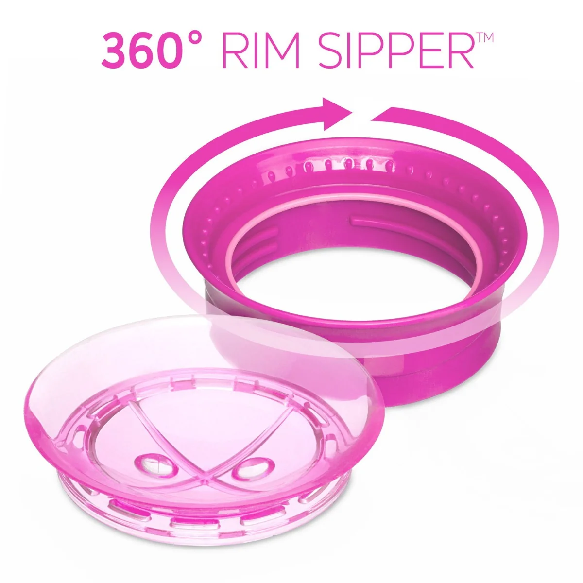 Chicco Perfect Cup 12M+ Rosa Rosa