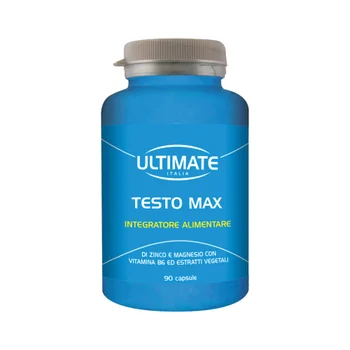 Ultimate Italia Testo Max Integratore Zinco Magnesio Vitamina B6 Estratti Vegali 90 Capsule