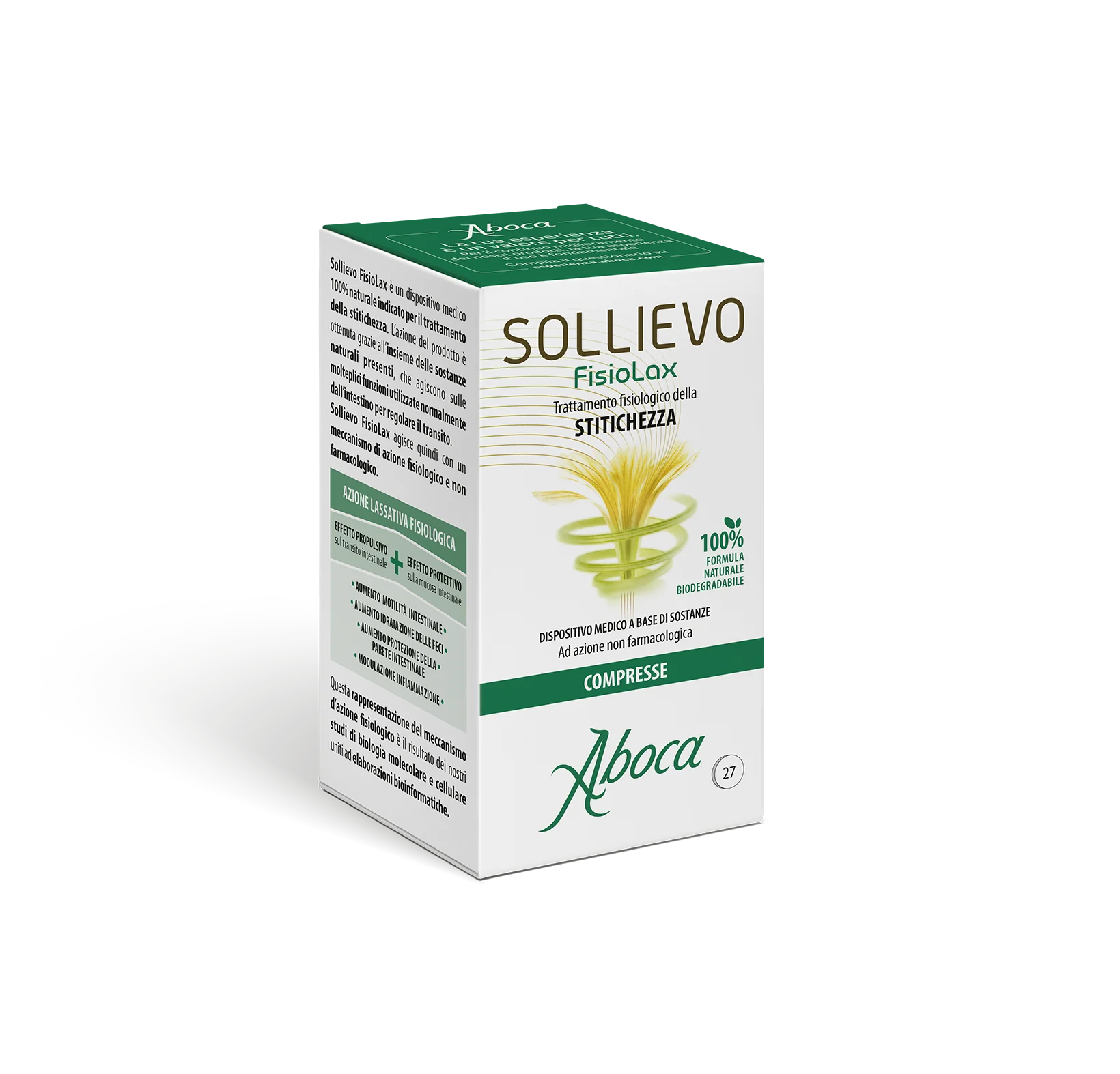 Aboca Sollievo Fisiolax 27 Compresse Stitichezza