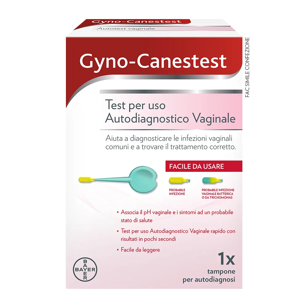 Gyno-Canestest Tampone per Autodiagnosi