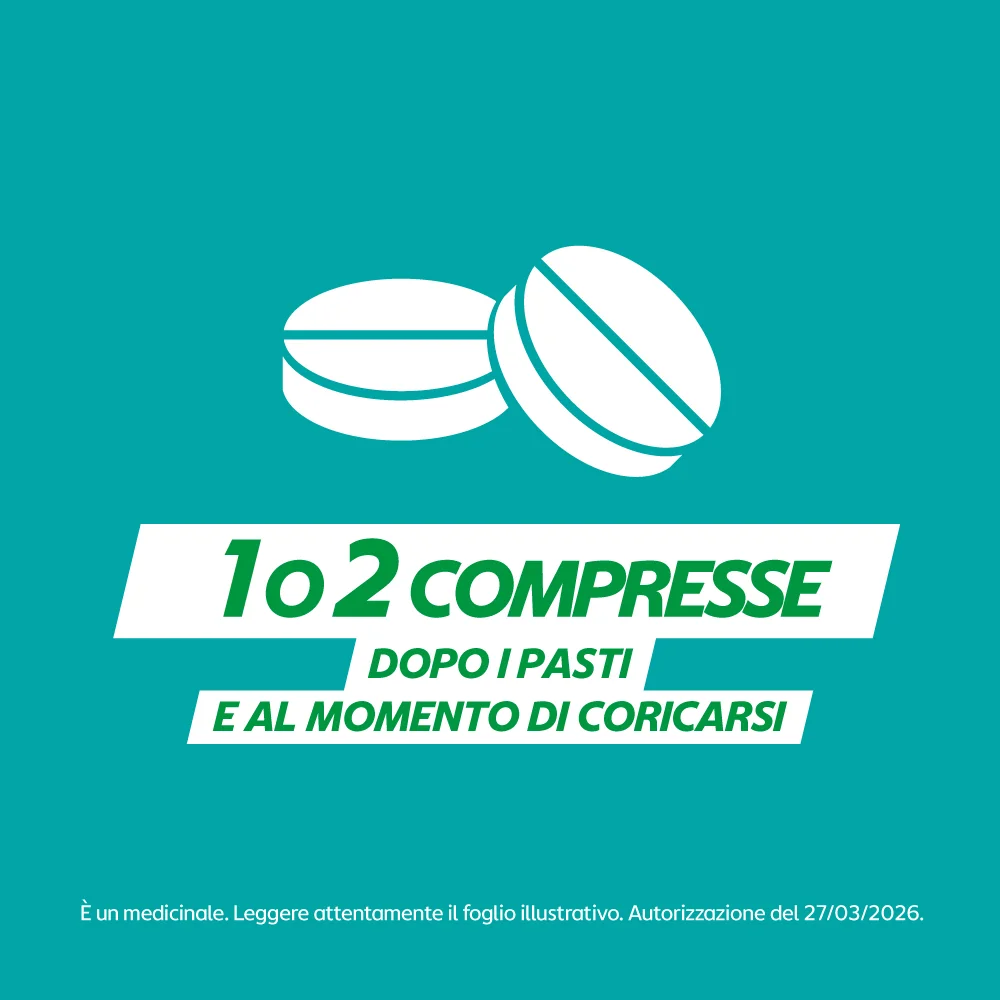 Gaviscon 500 + 267 mg Gusto Menta 24 Compresse Masticabili Sollievo Sintomi Bruciore Di Stomaco