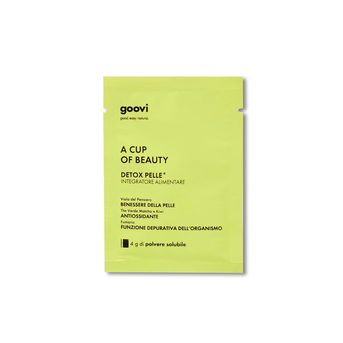Goovi Detox Pelle A Cup Of Beauty 20 Bustine 4 g Azione Depurativa