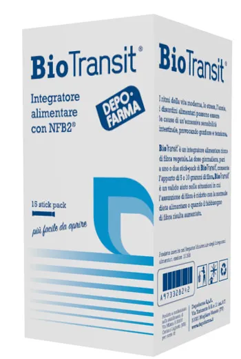 Biotransit Integratore 15 Bustine Stick