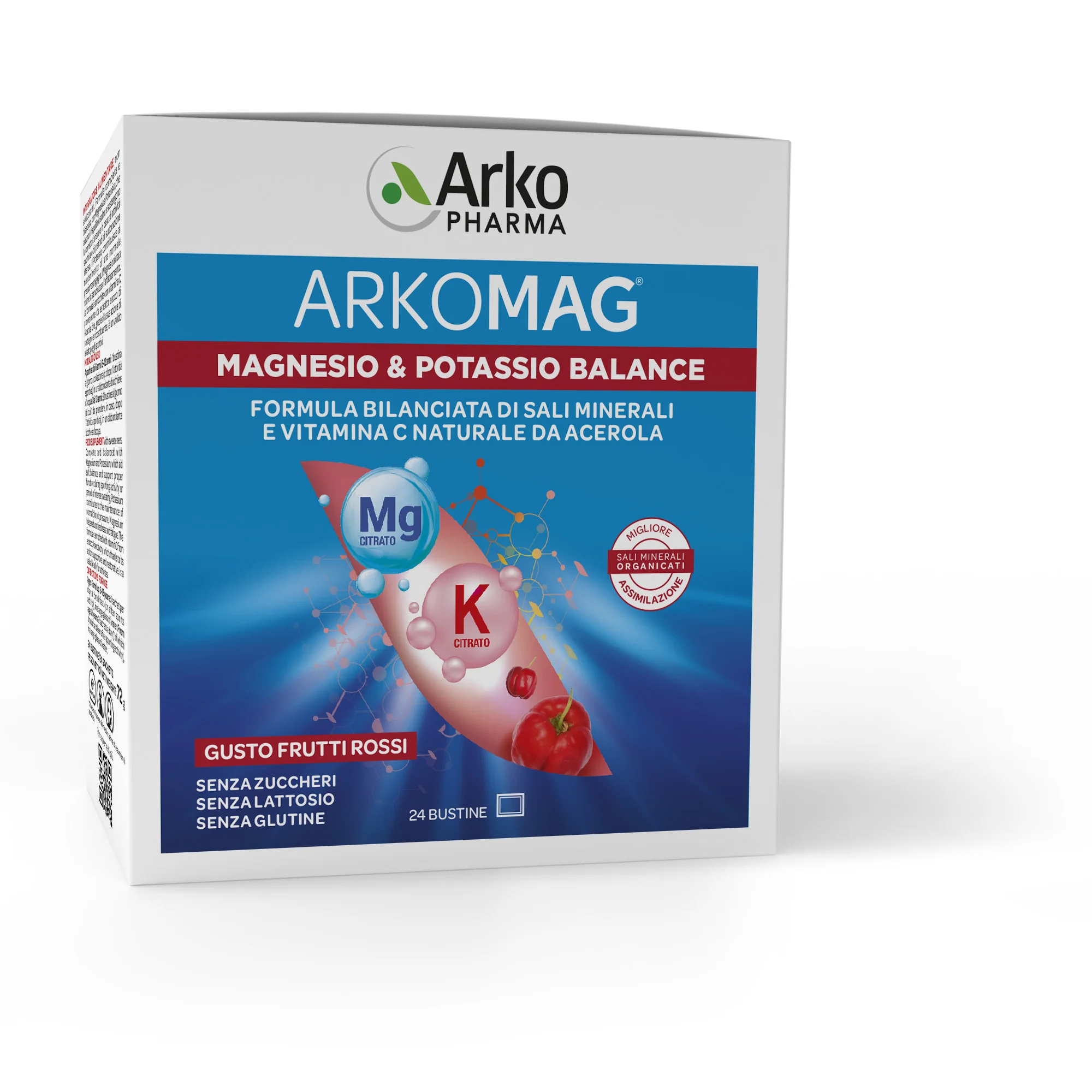 Arkomag Magnesio&Potas 24Bust Stanchezza ed Affaticamento
