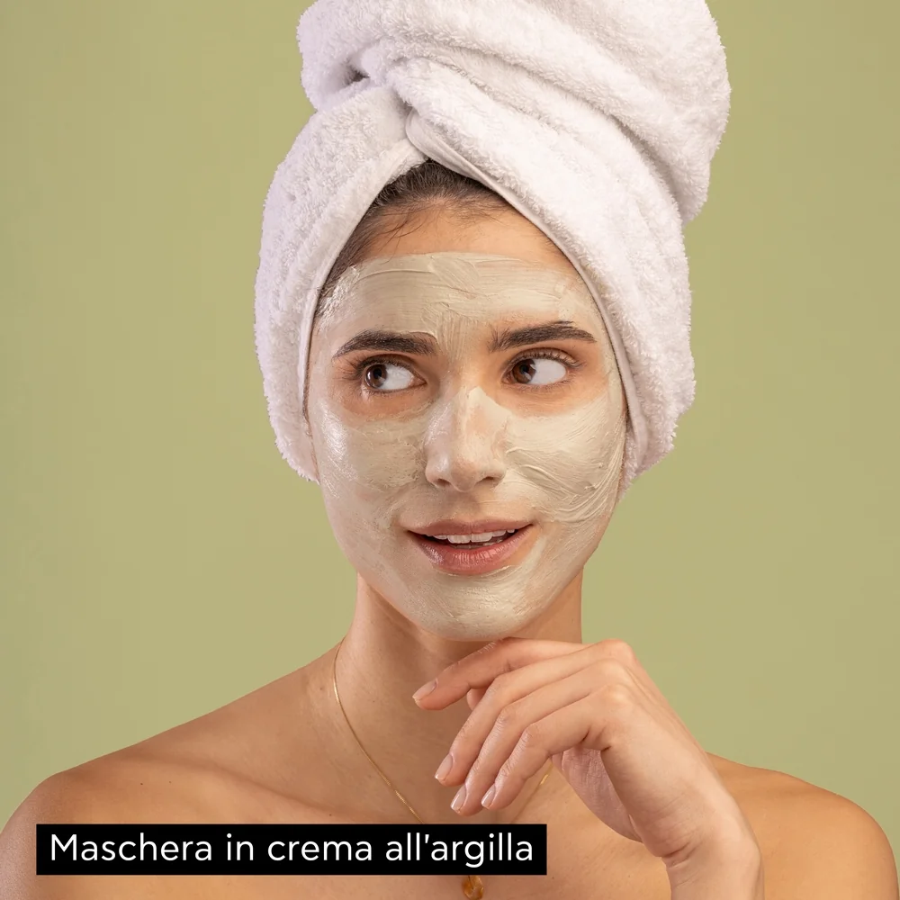 Apivita Express Green Clay 2 X 8 Ml Maschera Viso Detersione