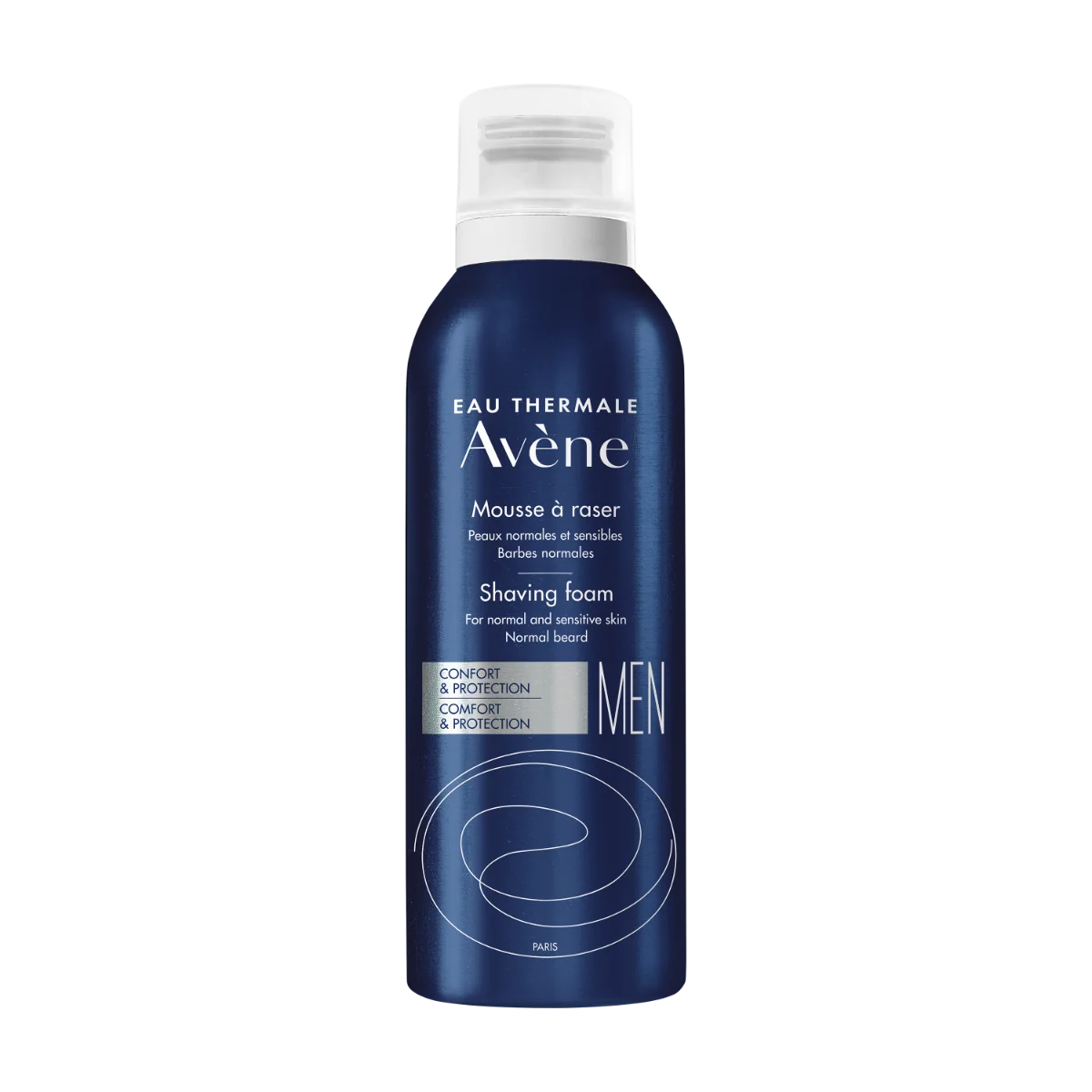 Avène Eau Thermale Cofanetto Men Schiuma Da Barba 200 Ml + Balsamo Dopobarba 75 Ml Cosmesi uomo