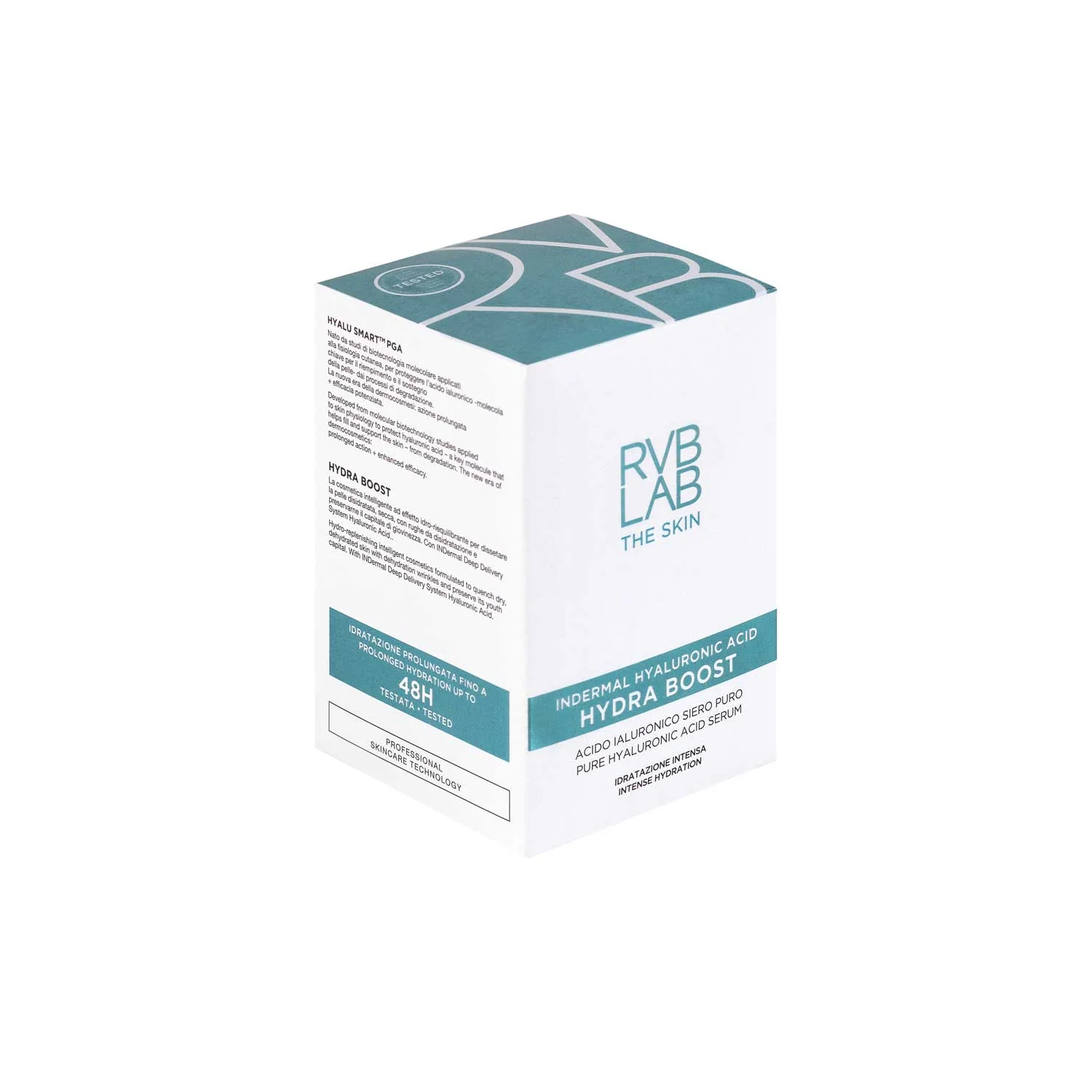 RVB LAB Hydra Boost Acido Ialuronico Siero Puro 30 ml Pelle Disidratata