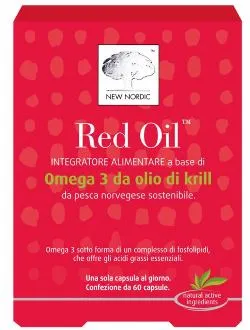 RED OIL INTEGRATORE OLIO DI KRILL 60 CAPSULE