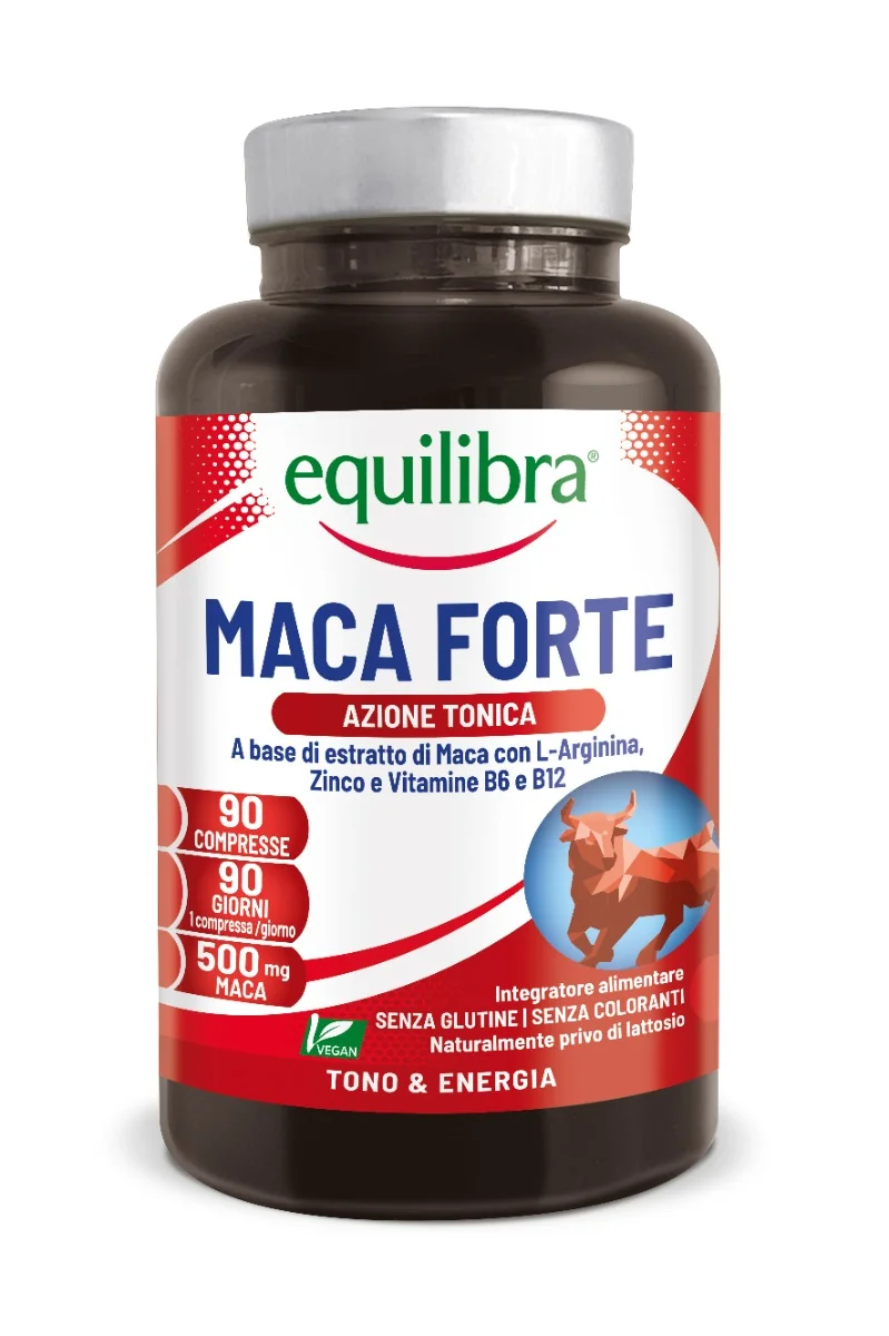 Equilibra Maca Forte 90 Compresse Contrasta la Stanchezza