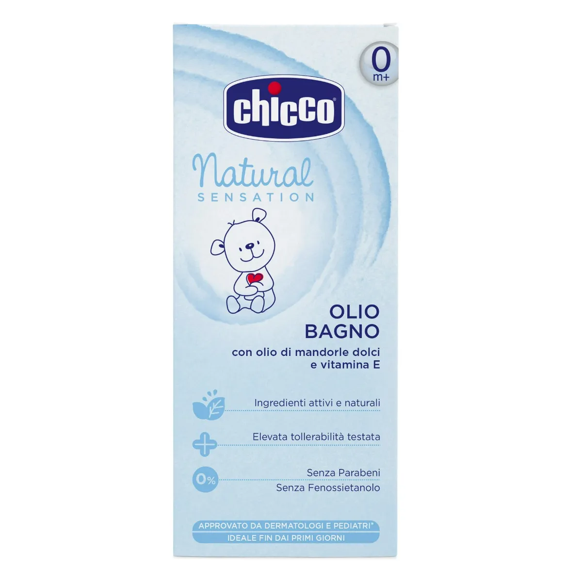 Chicco Natural Sensation Olio Bagno 200 Ml 200 ml