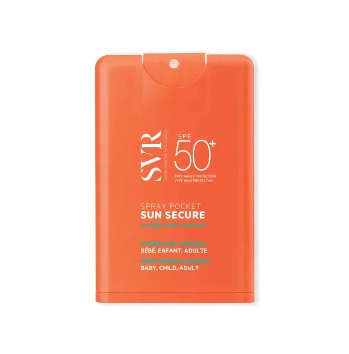 SVR Sun Secure Spray Pocket SPF 50+ 20 ml Spray Idratante Invisibile