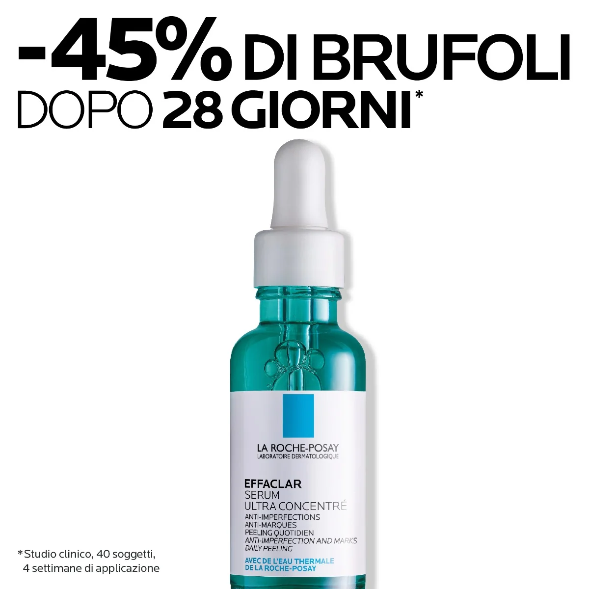 La Roche Posay Effaclar Siero Peeling Viso 30 Ml Pelle a tendenza acneica