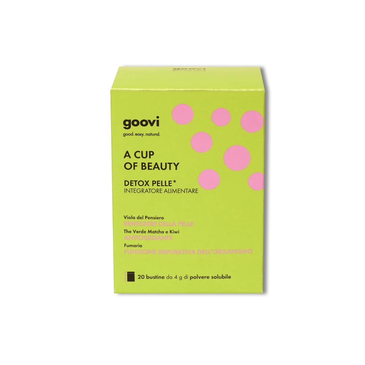 Goovi Detox Pelle A Cup Of Beauty 20 Bustine 4 g Azione Depurativa