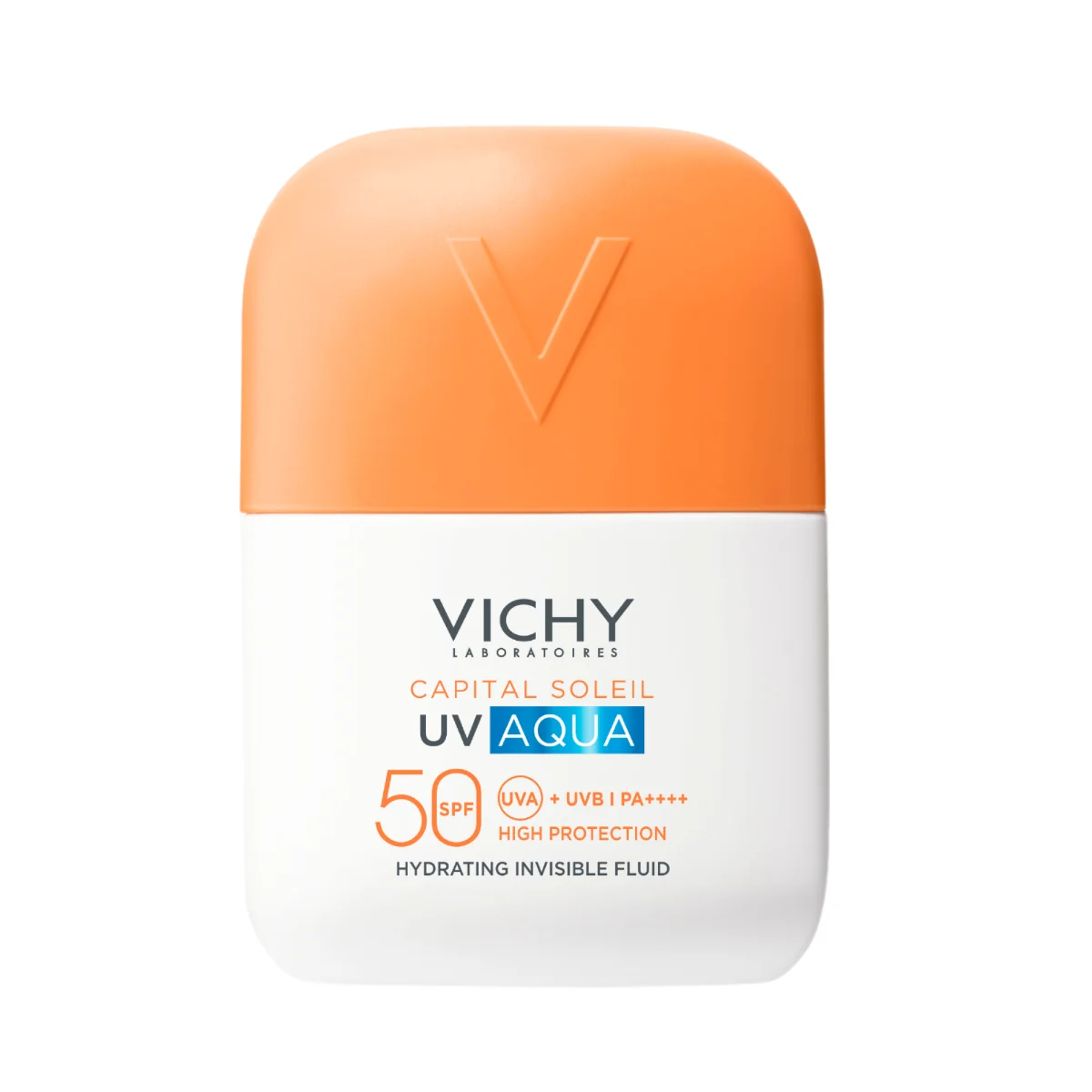 Vichy Capital Soleil UV Aqua Fluido Idratante Invisibile SPF50 50 ml Protezione viso quotidiana
