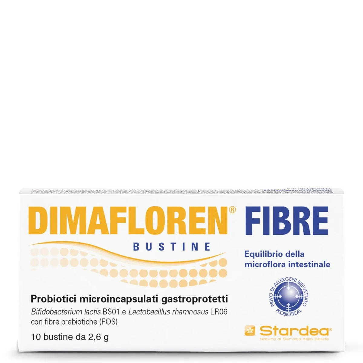 Dimafloren Fibre 10 Bustine Equilibrio della Flora Intestinale