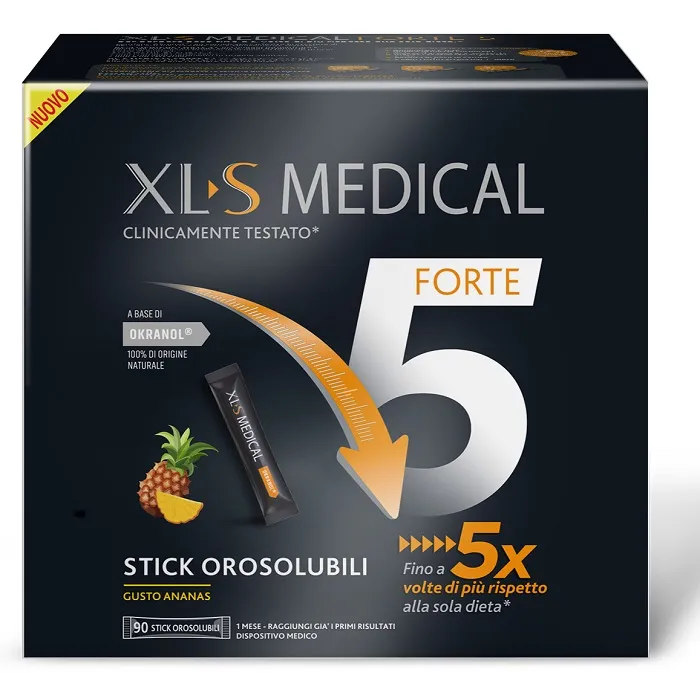 XL-S MEDICAL FORTE 5 NUTRITION PER LA PERDITA DI PESO 90 STICK