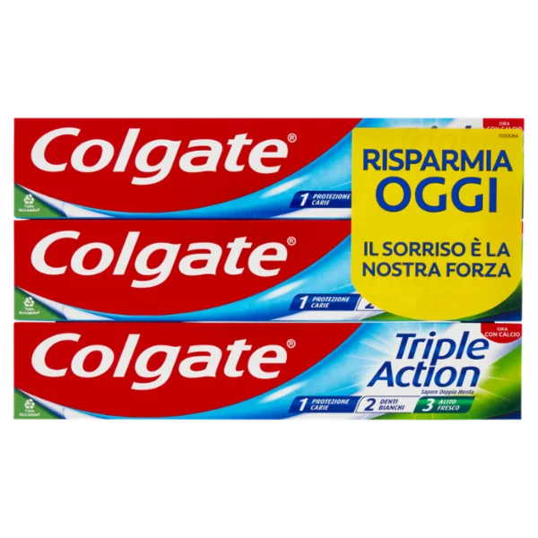 Colgate Dent Triple Ac 3X75Ml