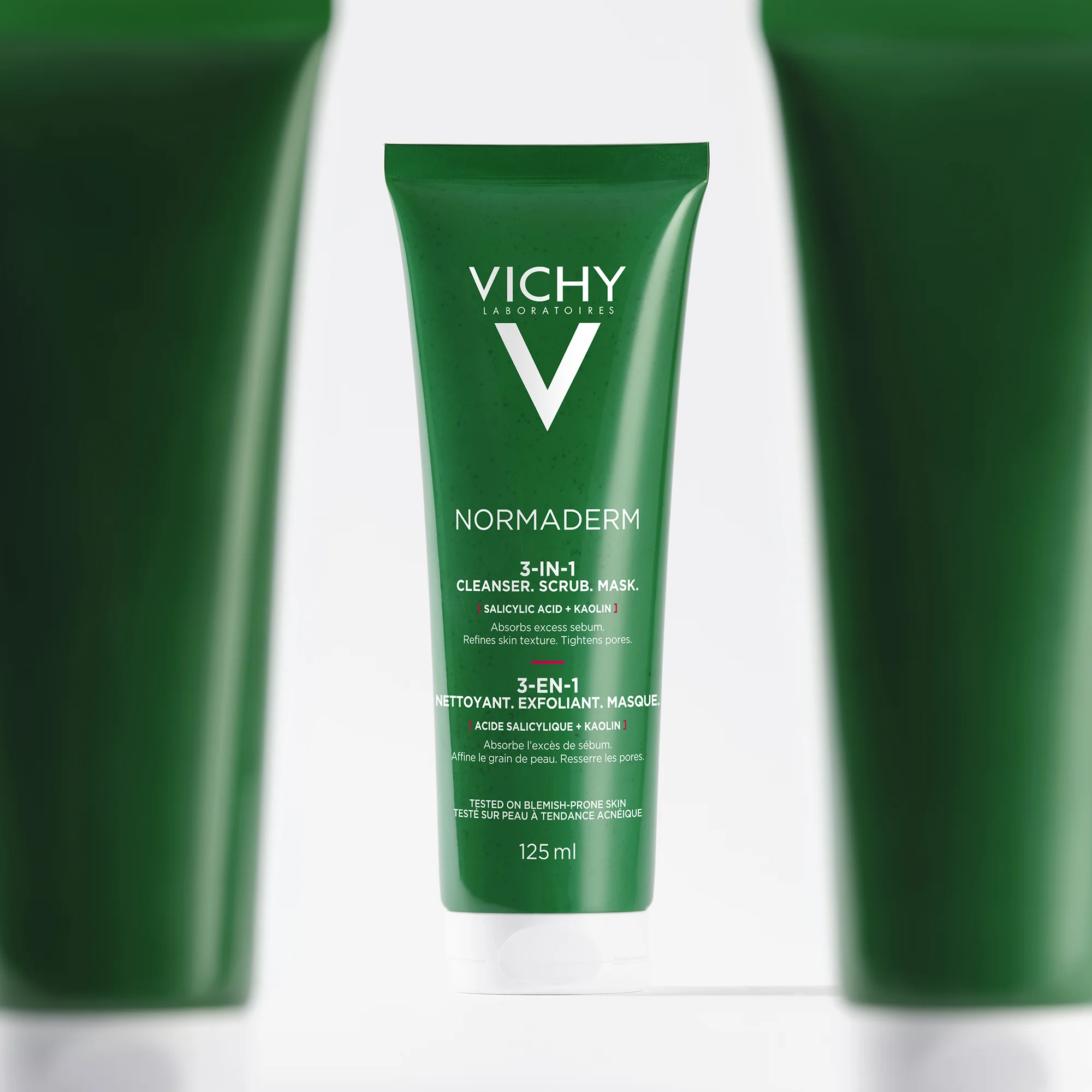 Vichy Normaderm 3in1, 125 Ml Purificante