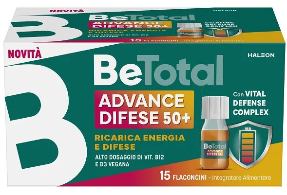 Betotal Advance Difese 50+ 15 Flaconcini Da 7 Ml Arancia