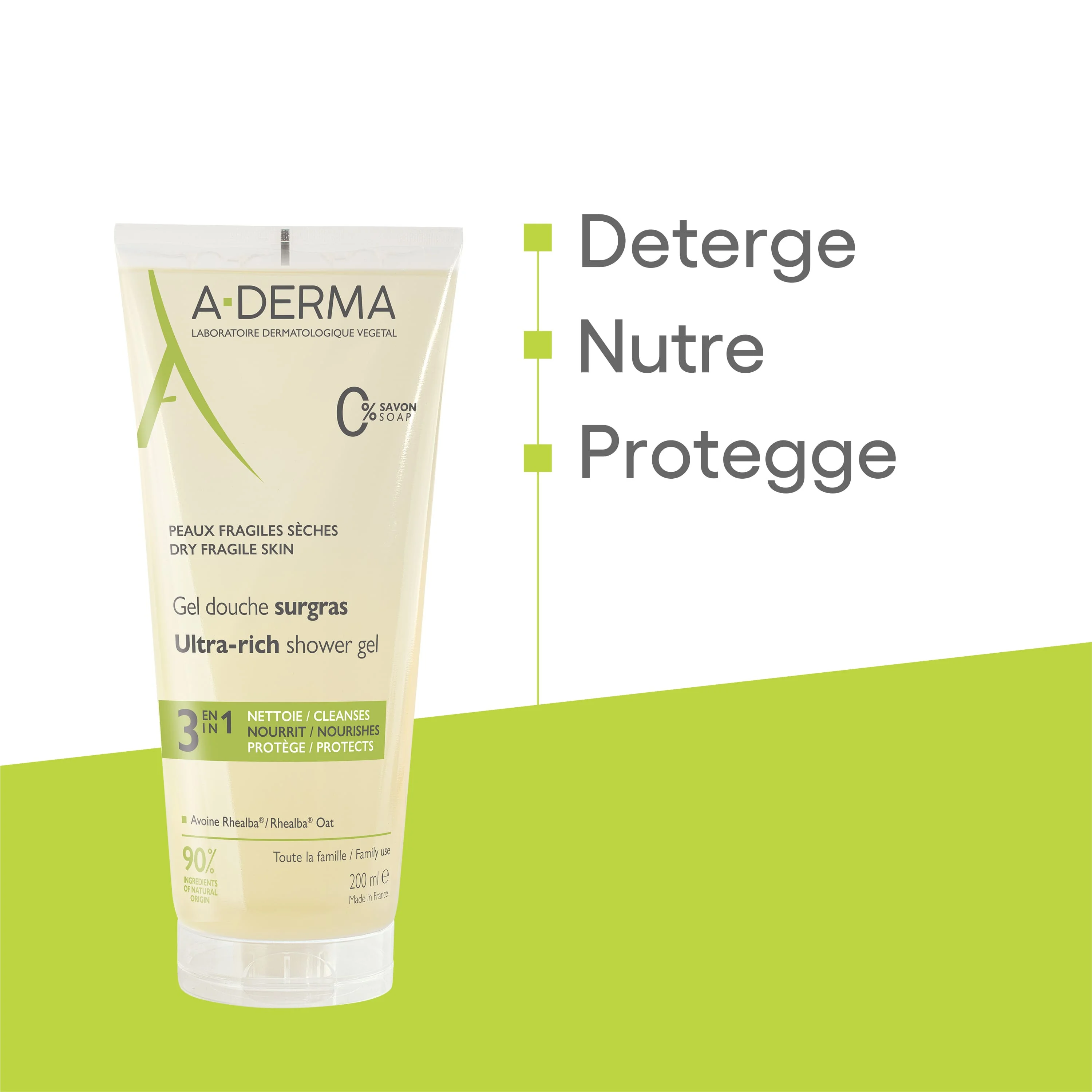 Les Indispensables Gel Doccia Surgras