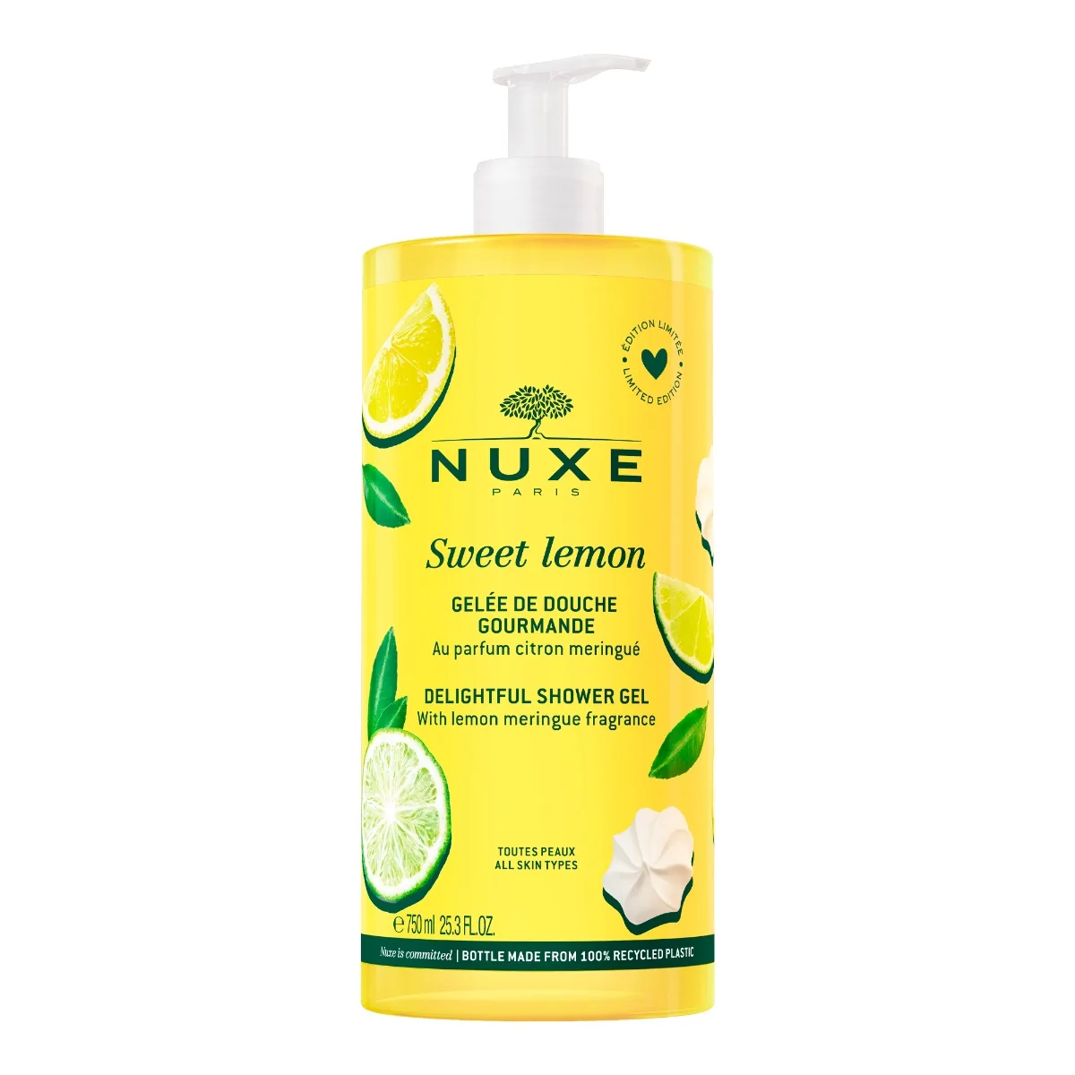 Nuxe Sweetlemon Gel Doccia 750 ml Detersione Quotidiana
