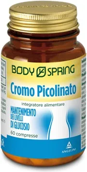 Body Spring Bio Cromo Picolinato Integratore Glucosio 60 Compresse