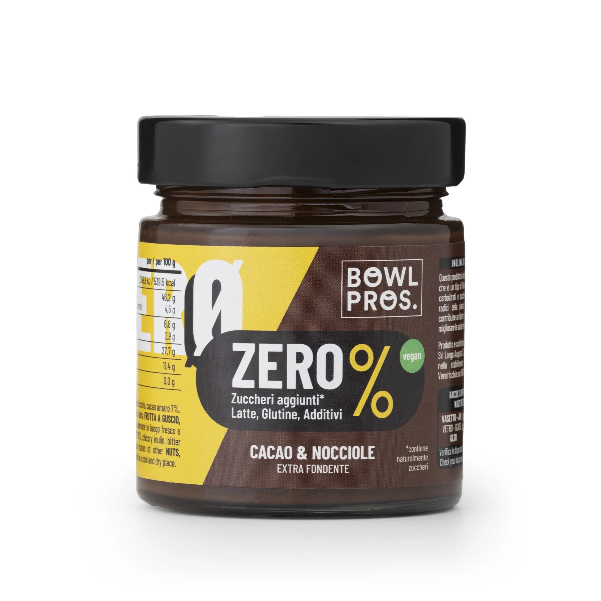 Crema Zero Cacao&Nocc Fond200G Zero Zuccheri