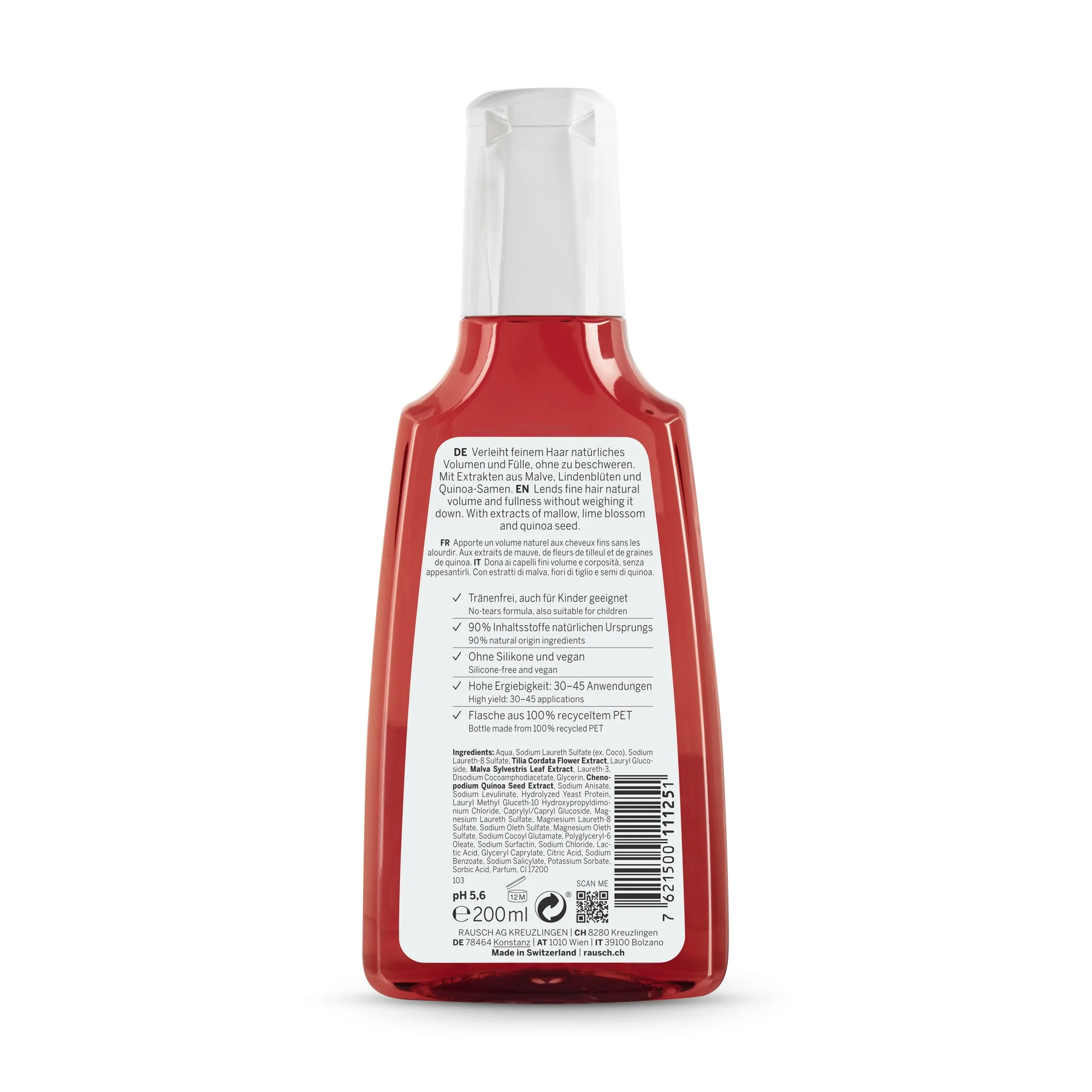 Rausch Shampoo Volumizzante Alla Malva 200 Ml