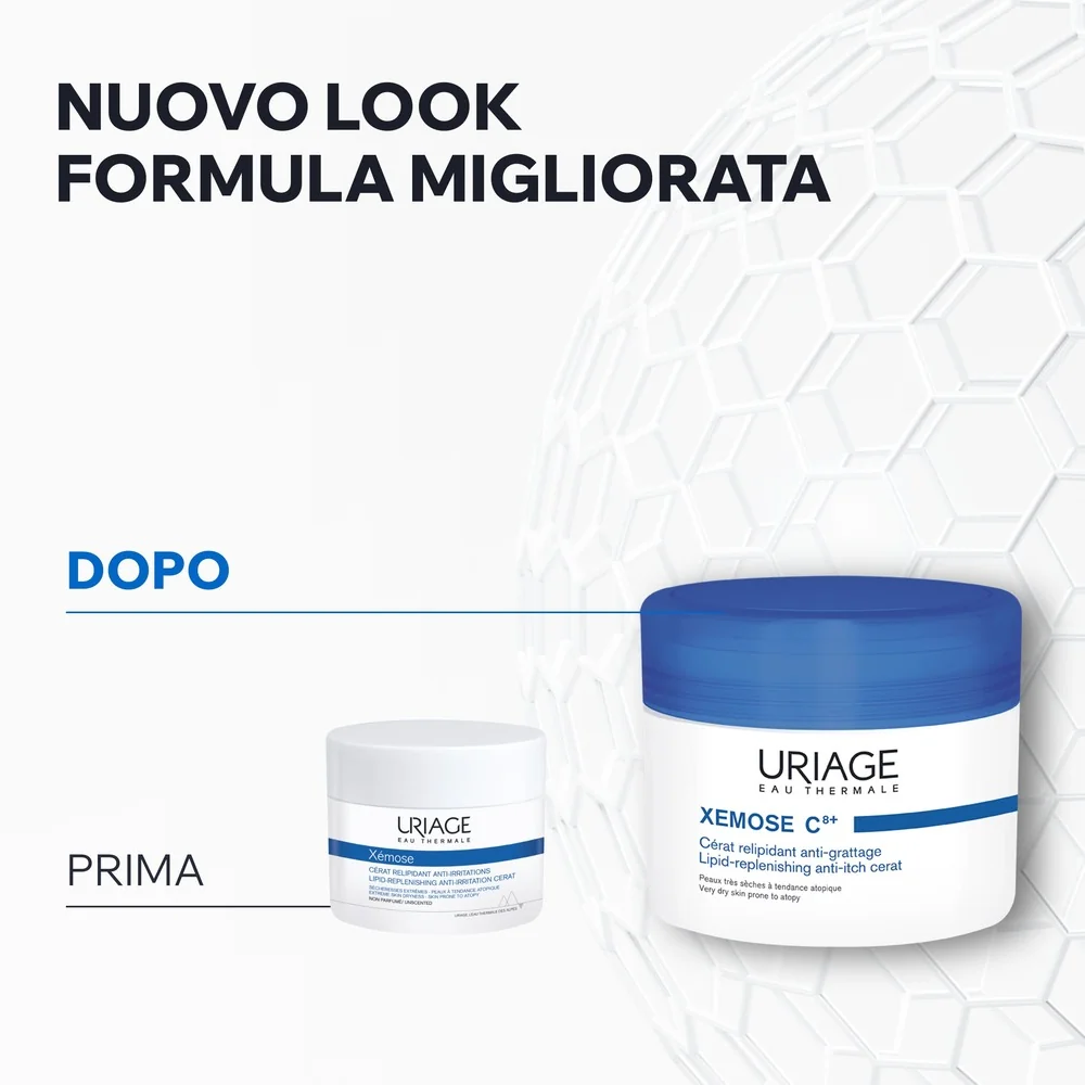 Uriage Xèmose Cerato Liporestitutivo Anti-irritazioni 200 ml Pelle Secca e Molto Secca