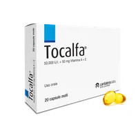 Tocalfa Vitamina A 50.000 U.I. + Vitamina E 50 mg