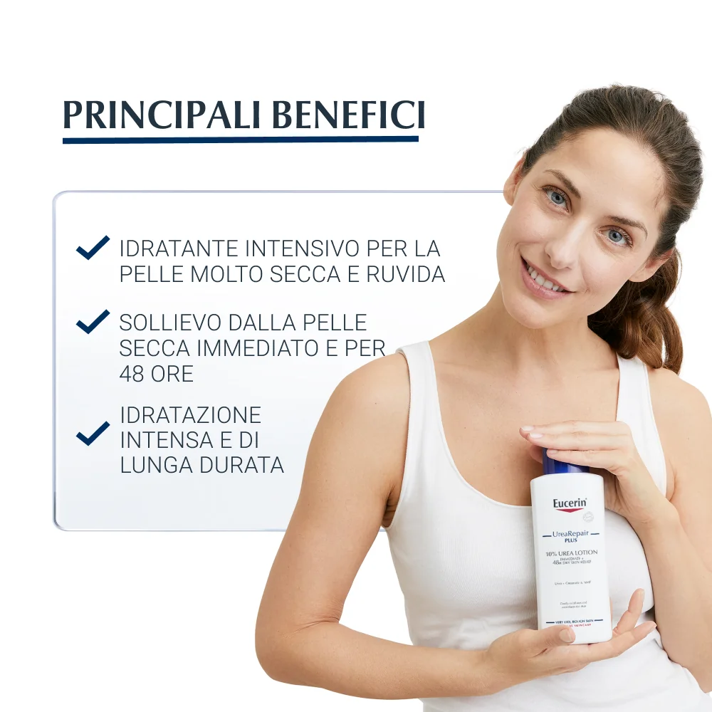 Eucerin Urea Repair Emulsione Corpo 250 ml Urea 10%