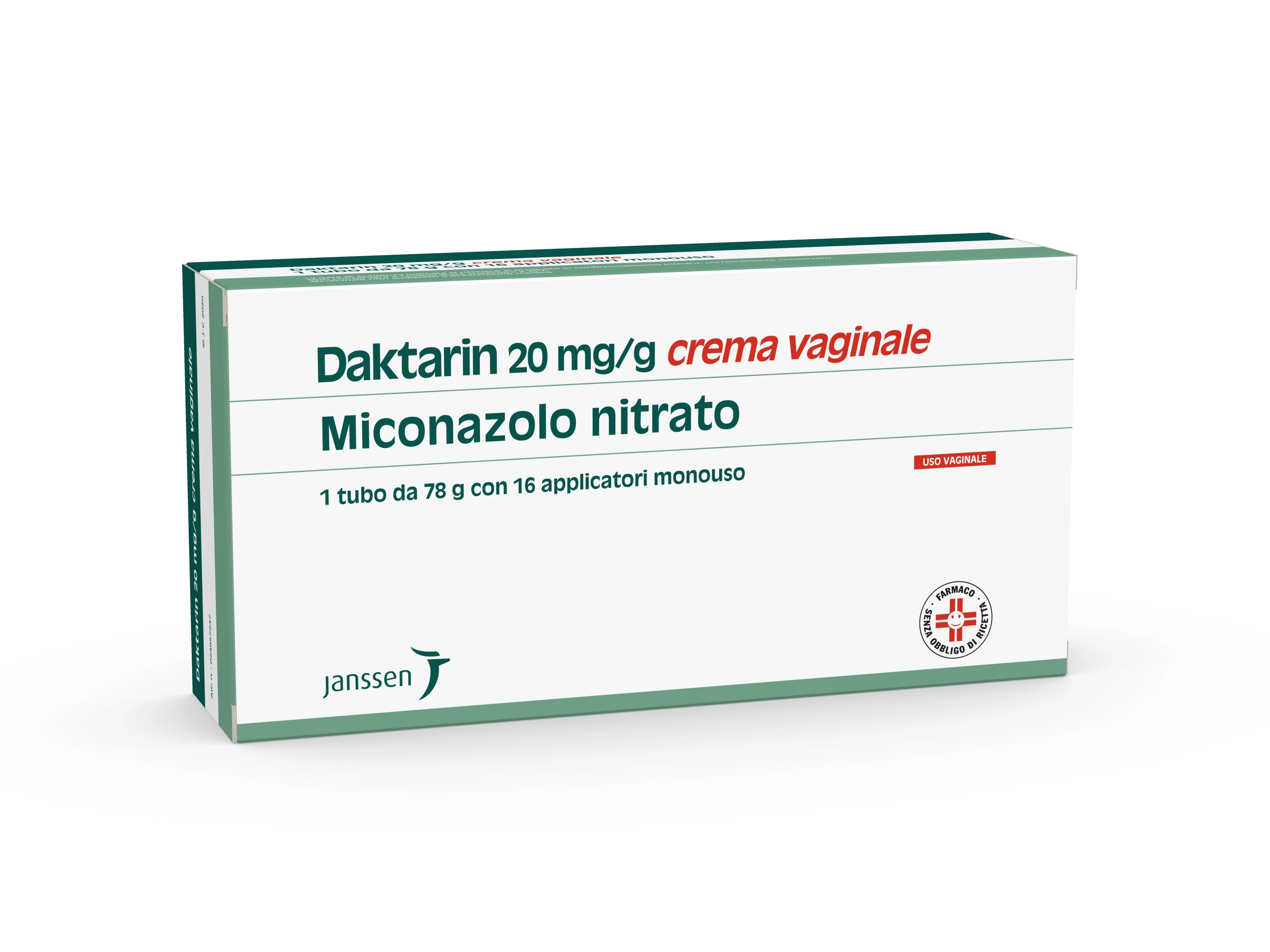 Daktarin Crema Vaginale 20 Mg/G 78 G + 16 Applicatori Candida