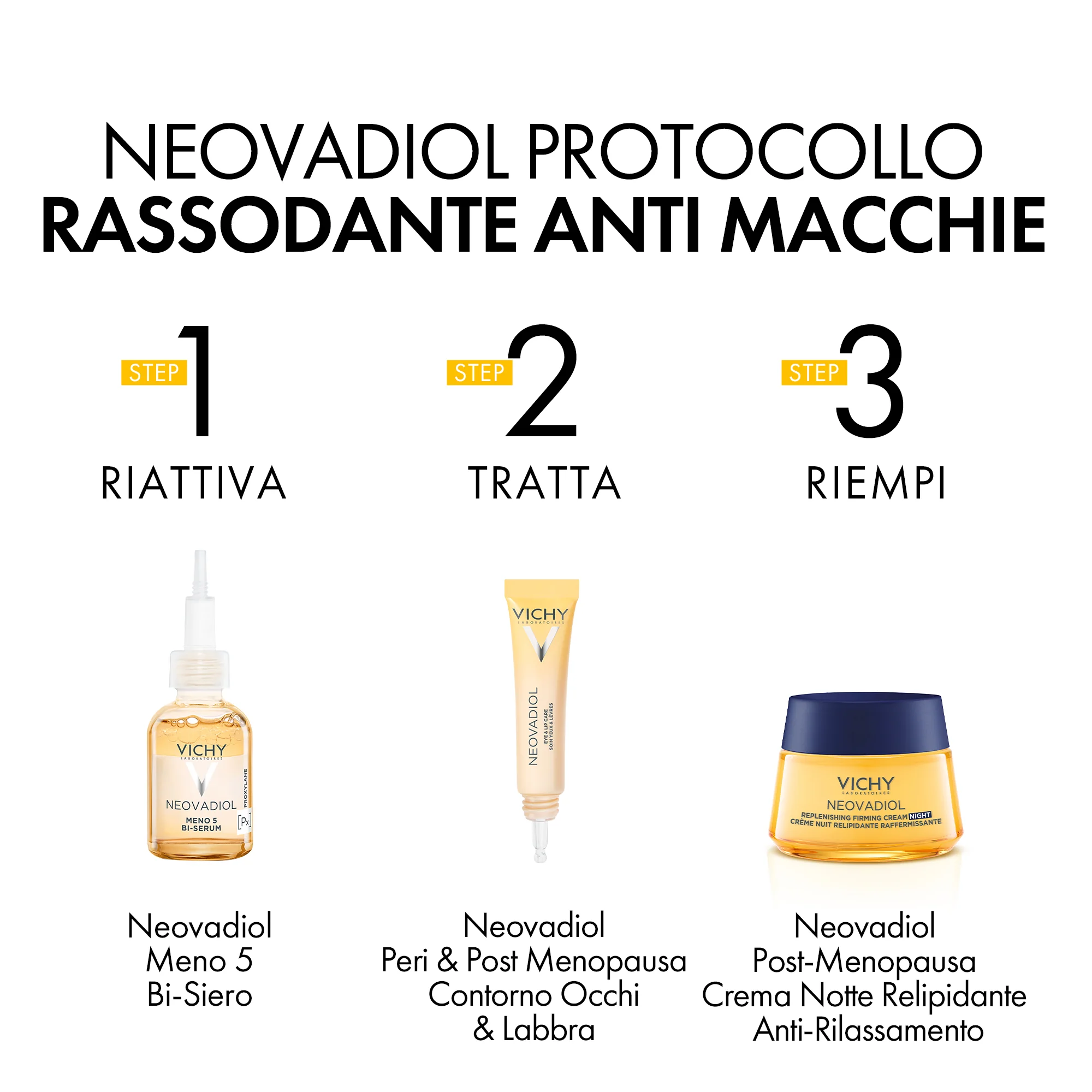 Vichy Neovadiol Post-Menopausa Crema Notte 50 Ml Relipidante Anti-Rilassamento