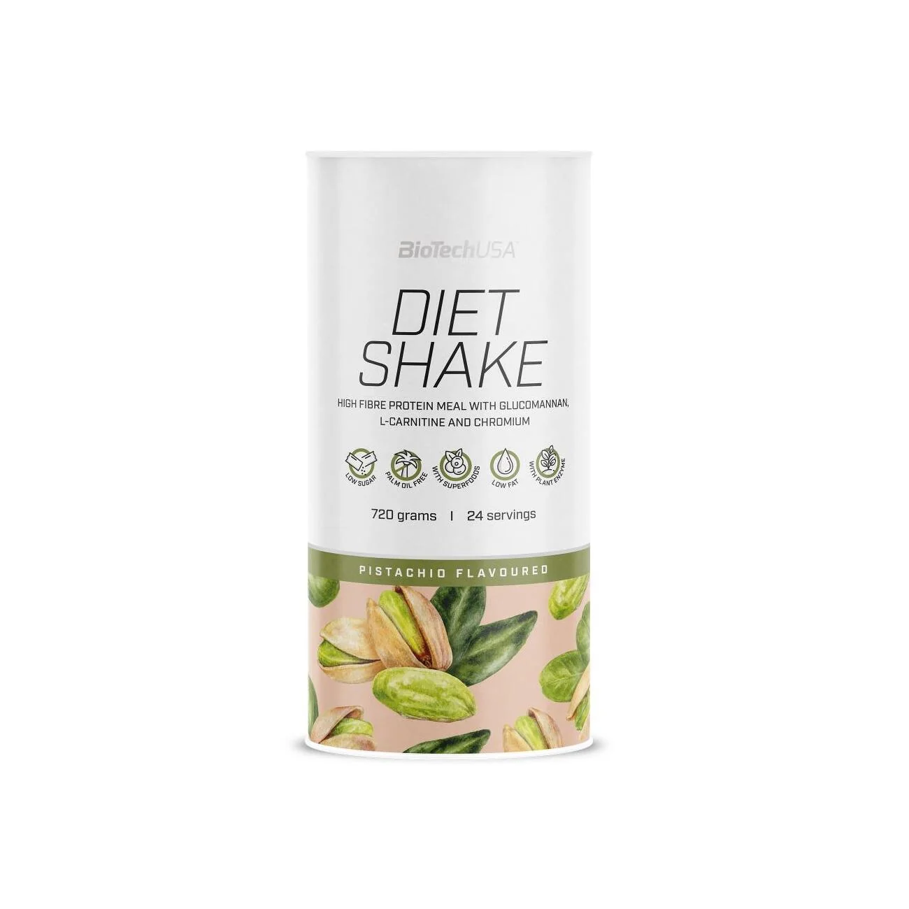 Biotechusa Diet Shake Pistacchio 720 g Controllo del Peso