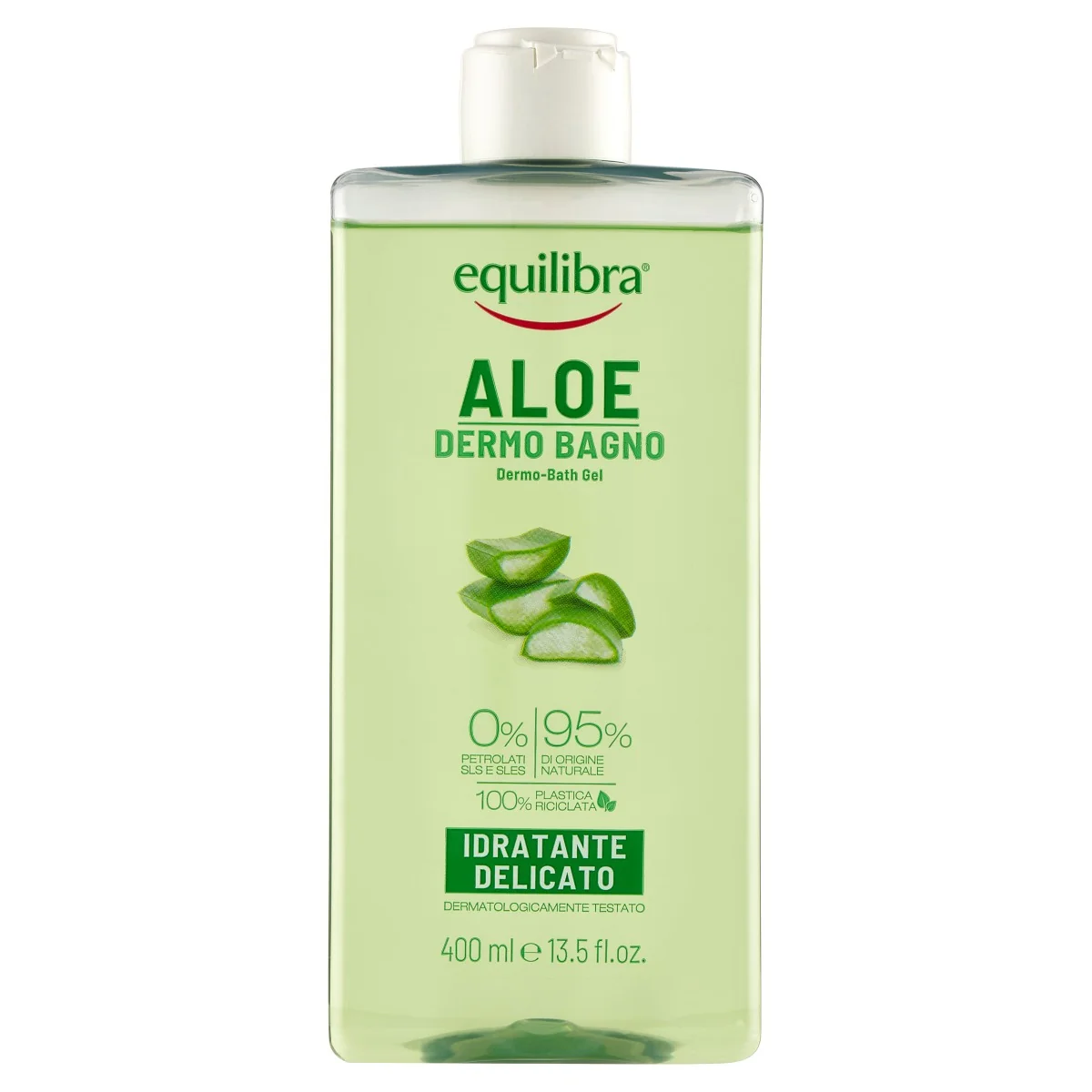 Equilibra Aloe Dermo Bagno 400 Ml Dermatologicamente Testato