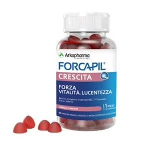 Forcapil Gommosi 60 Gomme Benessere dei Capelli