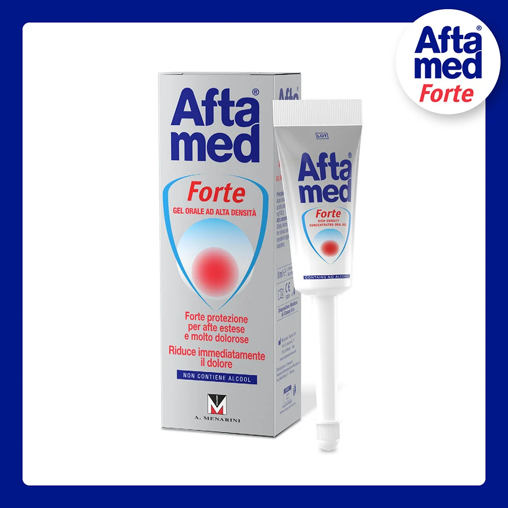 Aftamed Forte Gel Anti-Afte 8 ml Prevenzione Afte