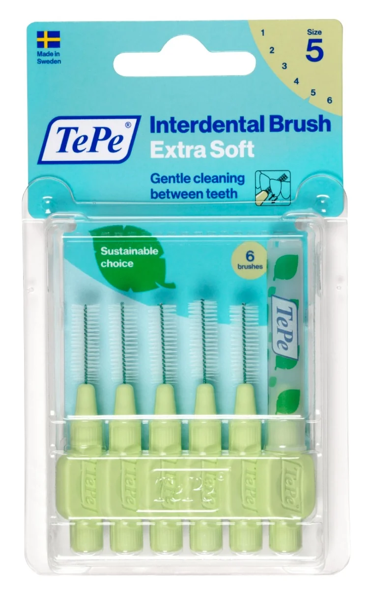 Tepe Scovolino Extra Soft Verde Misura ISO 5 Pulizia Interdentale