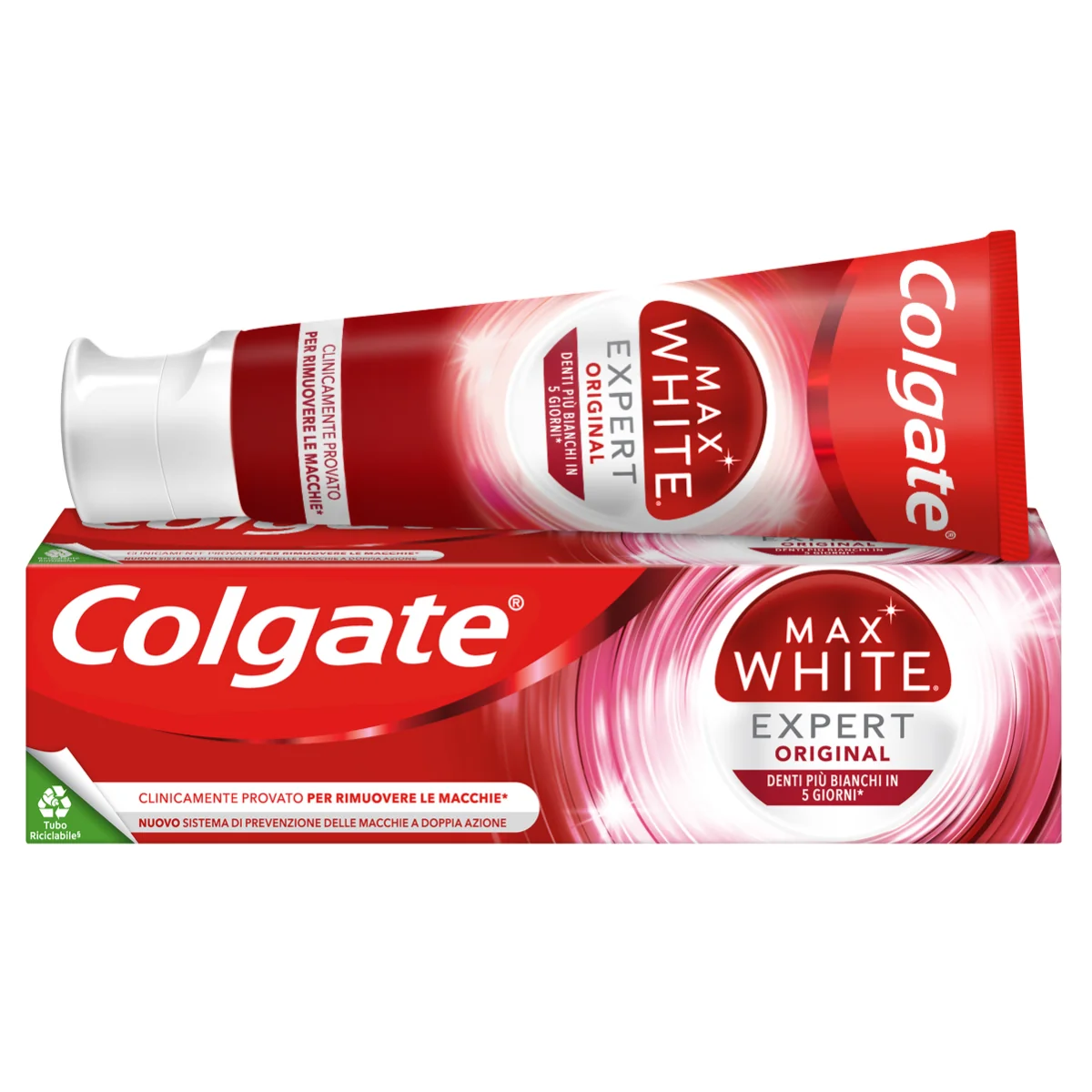 Colgate Max White Expert White Dentifricio 75 ml Sbiancante