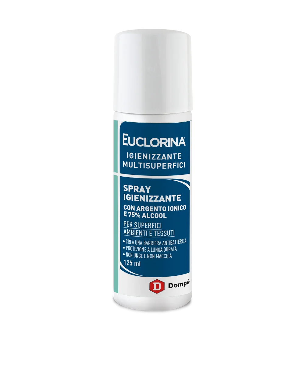 Euclorina Igienizzante Mani Spray 125 ml Multiuso