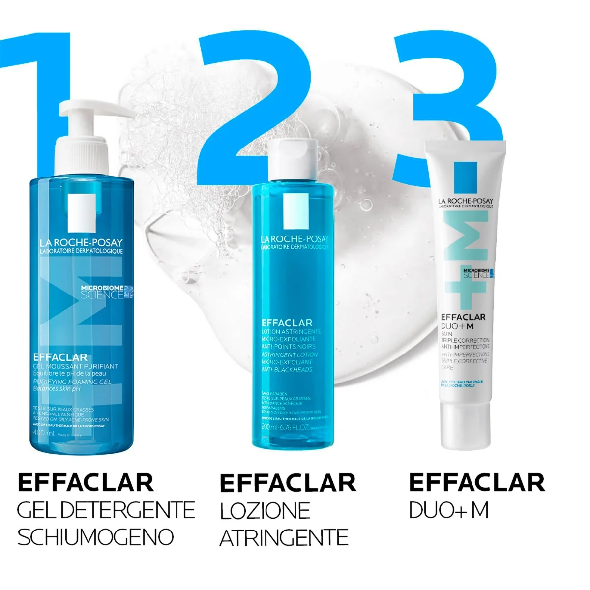 La Roche Posay Effaclar Lozione 200 Ml Astringente e microesfoliante